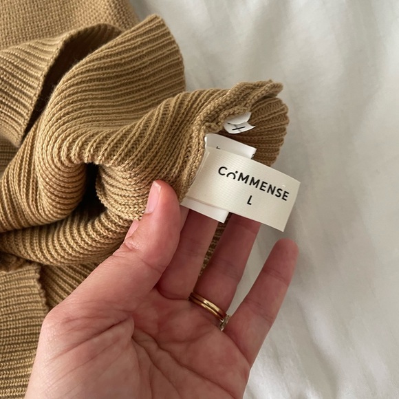 EUC- Commense Sweetheart Twist Ribbed Crop Tube Top Sz L - Picture 7 of 11